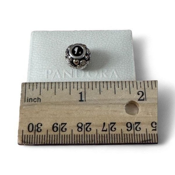 Pandora Sterling Silver 14K Family Forever Charm Bead - Picture 3 of 5